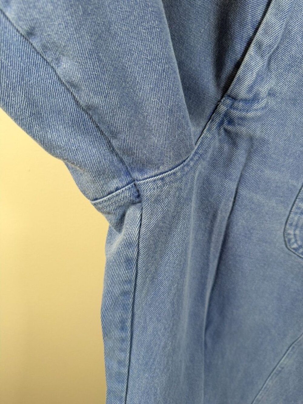 Alex Mill Painter Jeans Mens Size 33 Utility Carpenter Light Denim Wash Blue - Picture 7 of 11